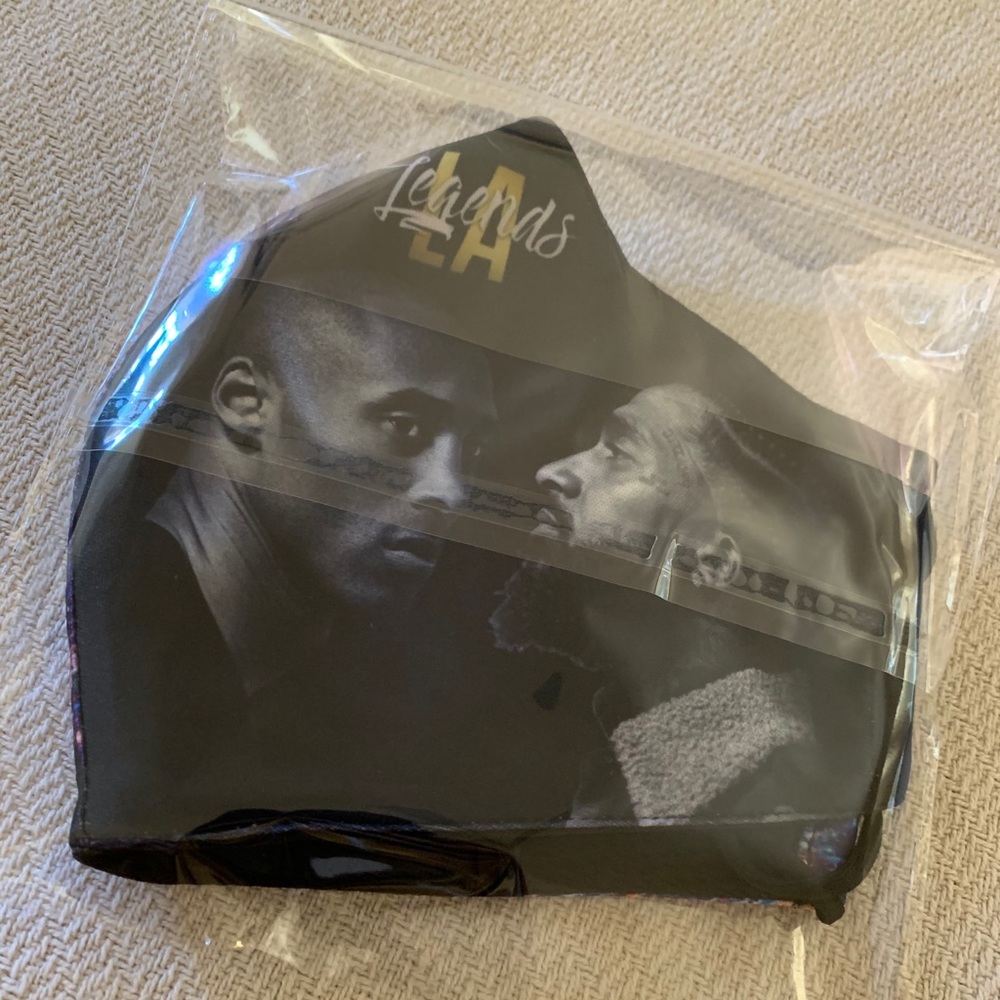 New face mask LA Legends Kobe Nipsey